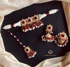 Made For Her-Gajra Choker Set - WM325