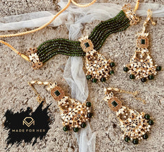 Made For Her-Noor Choker Set - KAHD1003