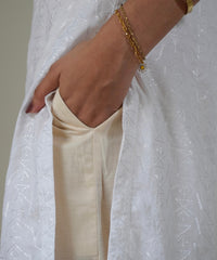 Deck Up Plain Trousers - Beige