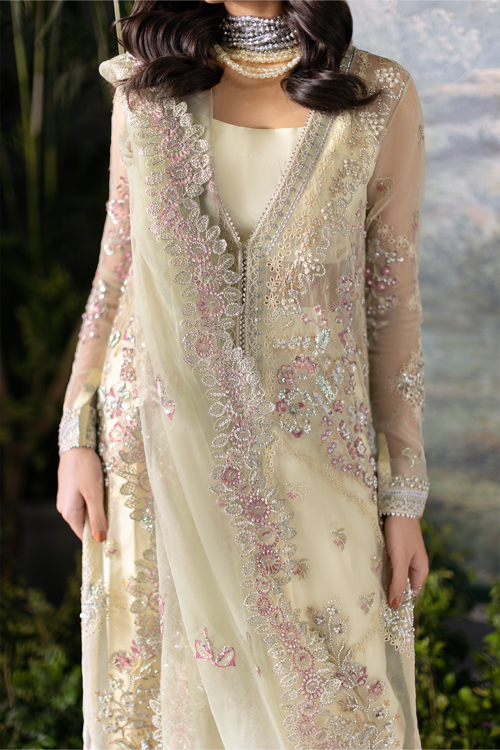 Flurie By Meeral Unstitched 3 Piece Formals Vol-03 Collection'2025-Luna
