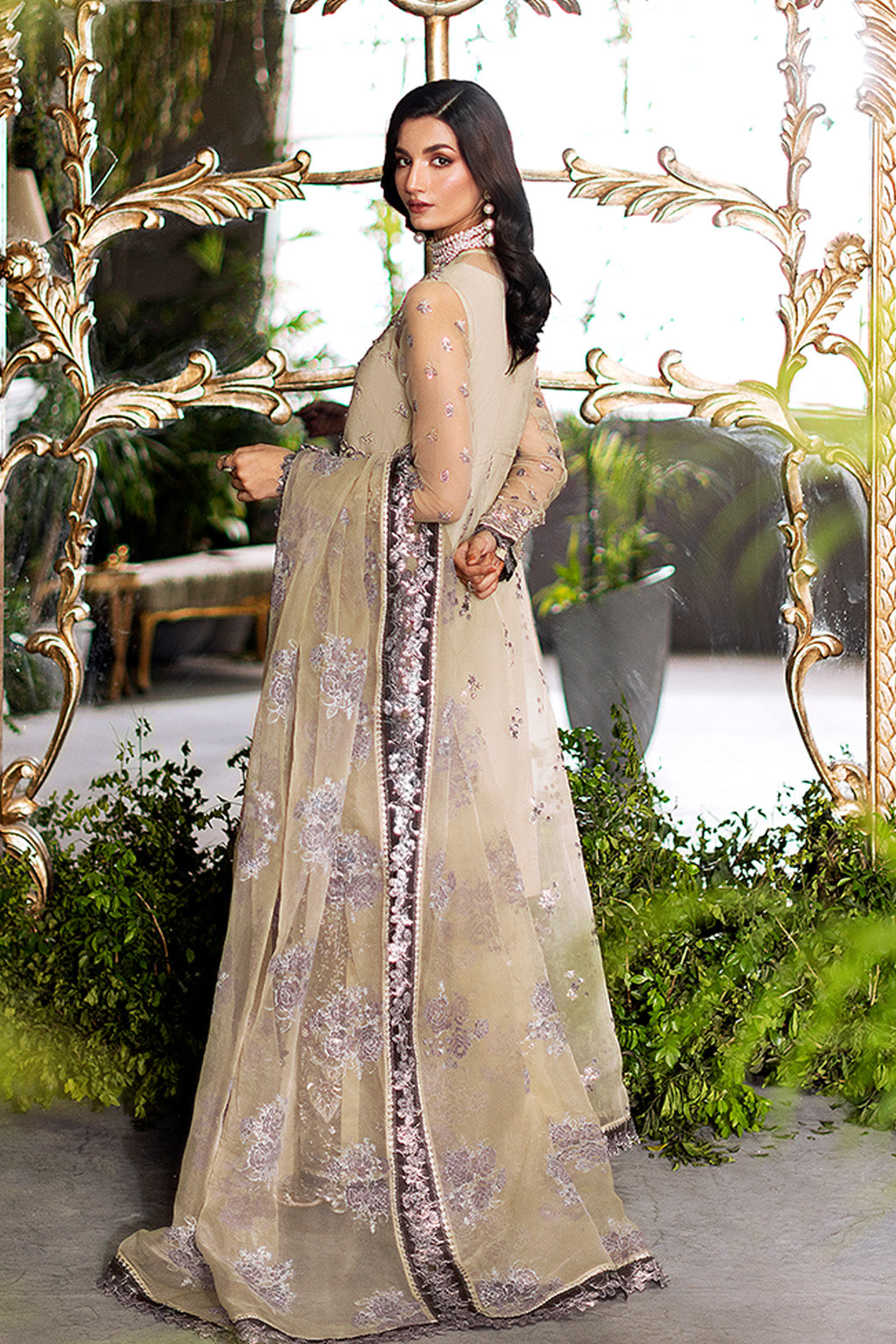 Flurie By Meeral Unstitched 3 Piece Formals Vol-03 Collection'2025-Lucia