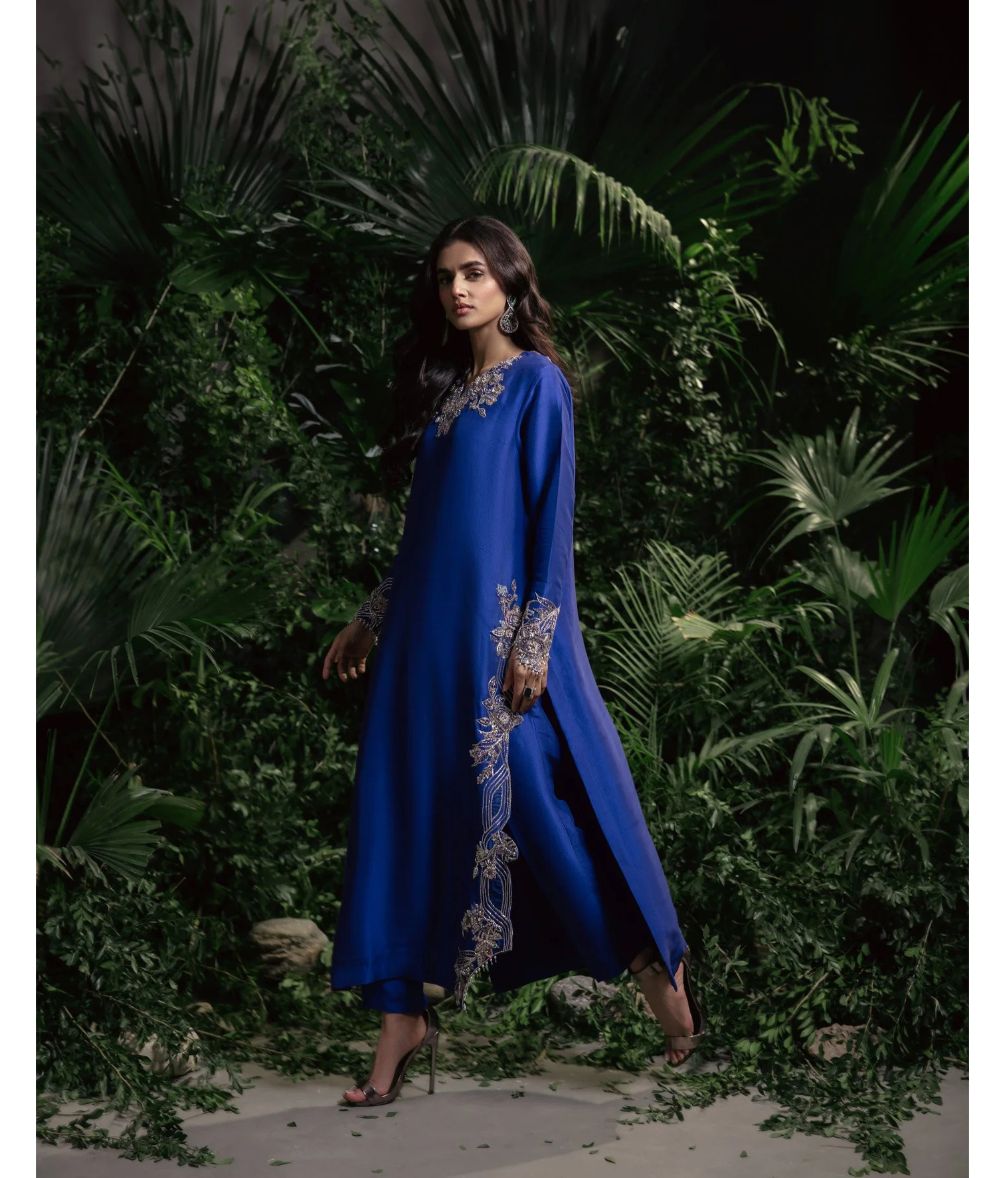 Luna By Mariam Malik Stitched 2 Piece Luxe Silk Pret Collection'2025-LUNA- Luxury Pret'24  - 2