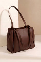 Fineur Shoulder Bag Victoria - Dark Brown