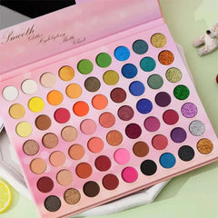 Muicin-Flirty Velvet Matte & Glitter 63 Colors Eyeshadow Palette