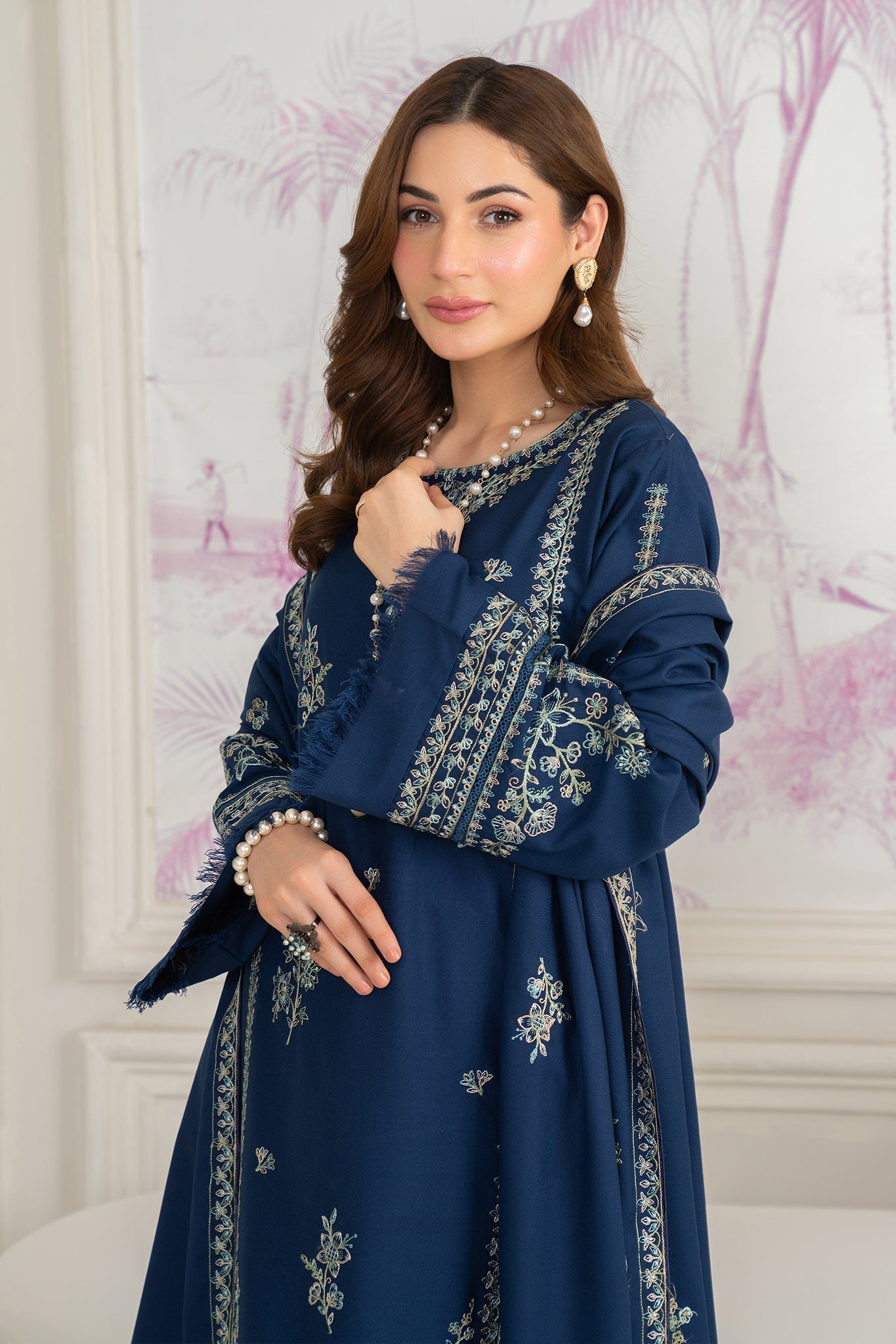 Winter Basics by Panache Apparel Stitched Collection-Frosted Dew