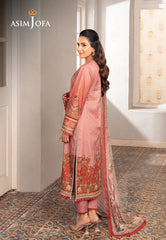Asim Jofa Aira Summer Prints Ajar-08 Printed Jacquard 3 Pcs
