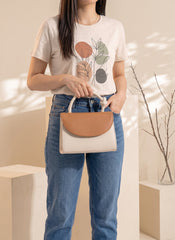 Fineur Handbag Stella Knot - Brown