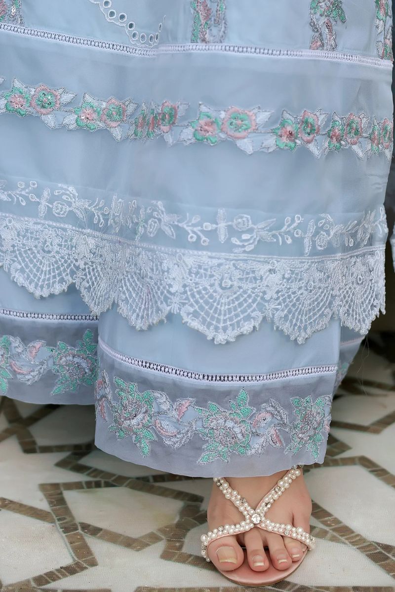 Tabeer By Mariam Malik Unstitched 3 Piece Summer Collection'2025-Azure