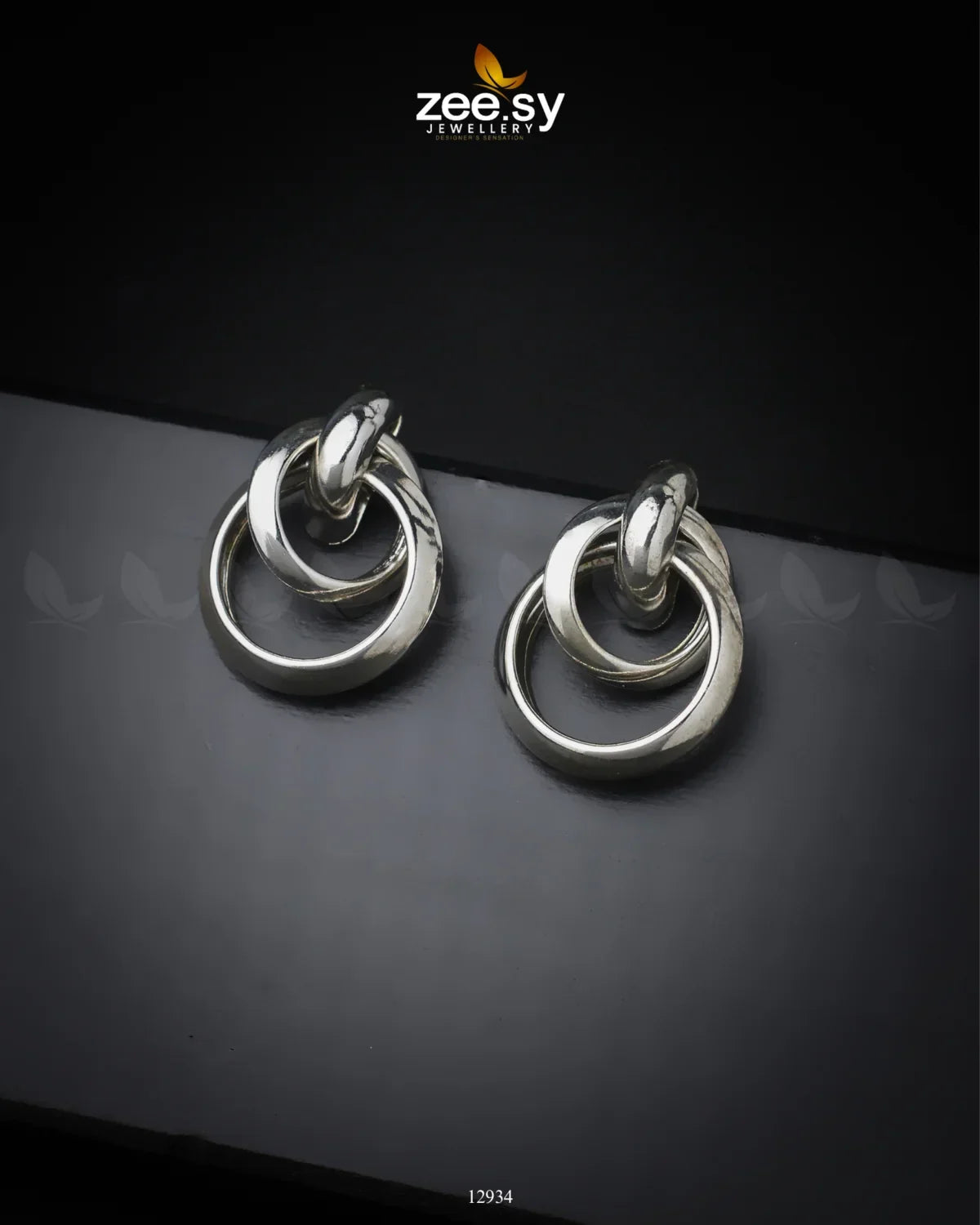 Monet Earrings Silver - Zeesy Jewellery