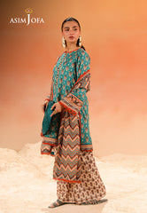 Rhapsody By Asim Jofa Unstitched 3 Piece Summer Suit Ajubu-30