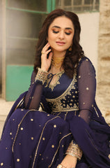 Kalidaar Frocks By Asma & Sidra Stitched Formals Suit-Yumna Zaidi