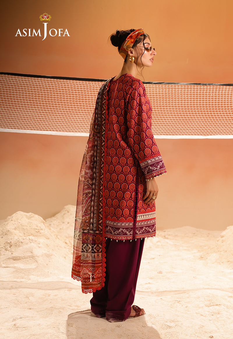 Rhapsody By Asim Jofa Unstitched 3 Piece Summer Collection'2025 Ajubu-26