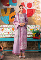 Asim Jofa Aira Summer Prints Ajar-11 Embroidered Jacquard 3 Pcs