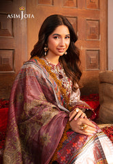 Asim Jofa Aira Summer Prints Ajar-06 Embroidered Dobby 3 Pcs