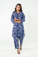 TBC Stitched 2 Piece Printed Summer Suit