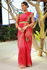 Zehnaseeb By Zaaviay Unstitched Kesariya