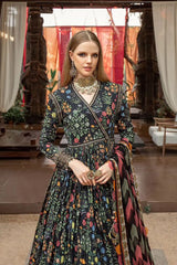 Maria B M Prints Unstitched 3 Piece Lawn Eid Suit-MPT-1808-B