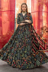Maria B M Prints Unstitched 3 Piece Lawn Eid Suit-MPT-1808-B