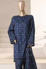 Rozaana by Hz Stitched 3 Piece Cambric Collection'2025-CAP-3P-804