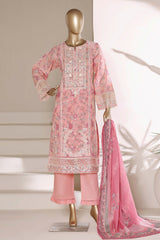Sada Bahar Stitched 3 Piece Emb Signature Festive Vol-05 Suit-D-804-Pink