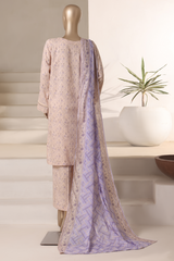 Rozaana by Hz Stitched 3 Piece Cambric Collection'2025-CAP-3P-808