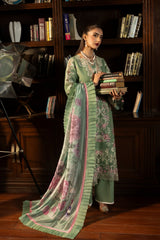 Dil Kash By Gulmina Unstitched 3 Piece Summer Lawn Suit-SABA