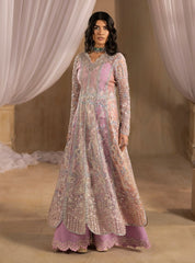 Anayra Amal - Ayra - Lavender Kali Panels Shirt With Trousers & Dupatta