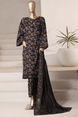 Rozaana by Hz Stitched 3 Piece Cambric Collection'2025-CAP-3P-810