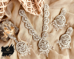 Made For Her-Mira ? Dainty Drop Necklace Set - KAHD1027