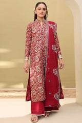 Zellbury Unstitched 3 Piece Lawn Vol-07 Suit-WUS-30817