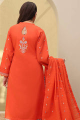 Zellbury Unstitched 3 Piece Lawn Vol-07 Suit-WUS-30818