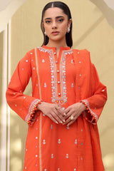 Zellbury Unstitched 3 Piece Lawn Vol-07 Suit-WUS-30818