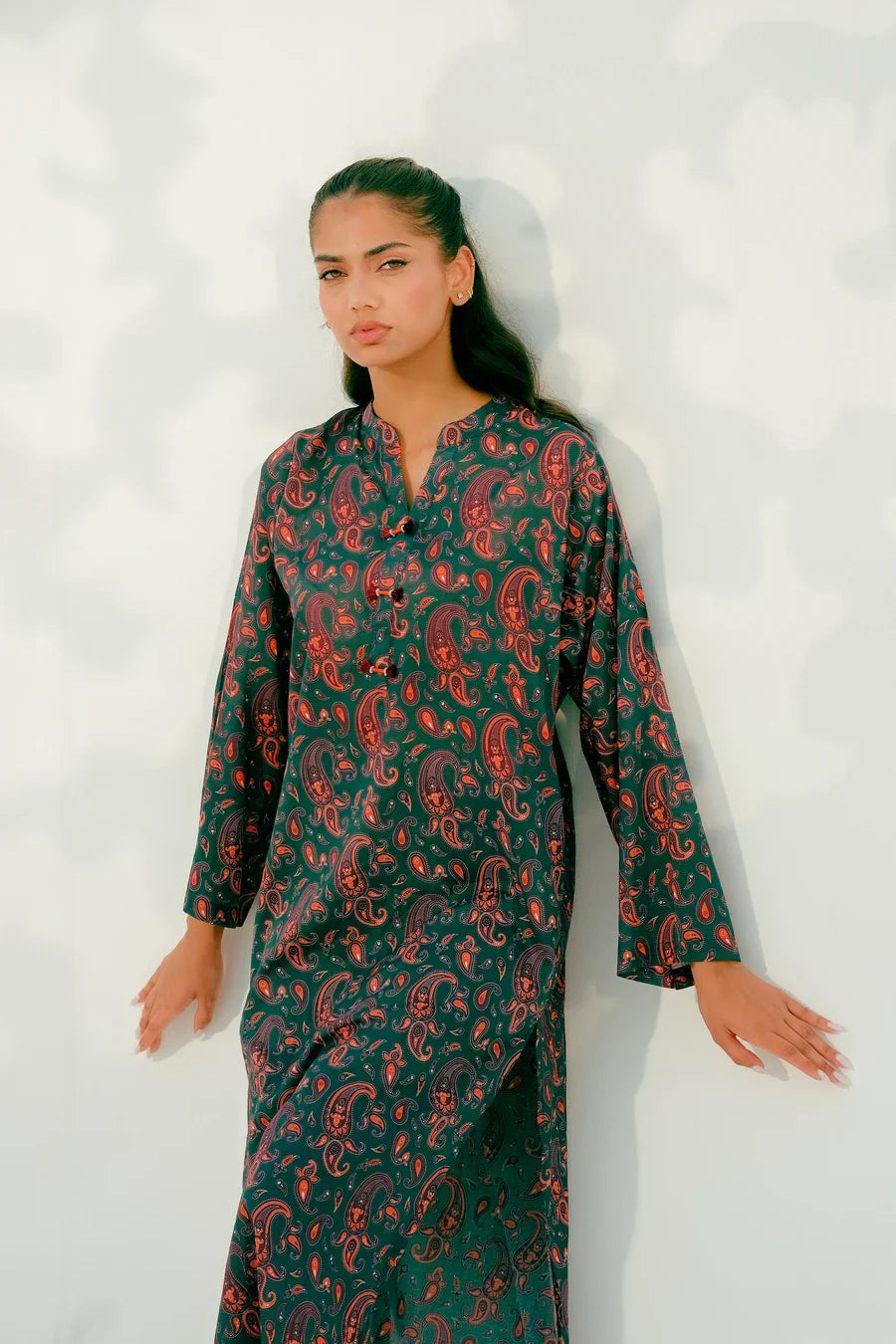 Dhaga Stitched 2 Piece Lawn Collection'2025-Matching separate 001