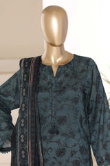Sada Bahar Stitched 3 Piece Printed Lawn Vol-01 Suit-PR-81 BLUE