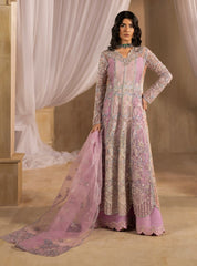 Anayra Amal - Ayra - Lavender Kali Panels Shirt With Trousers & Dupatta