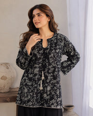 Urban Cut Premium Cotton Embellished Printed Shirt-C0302