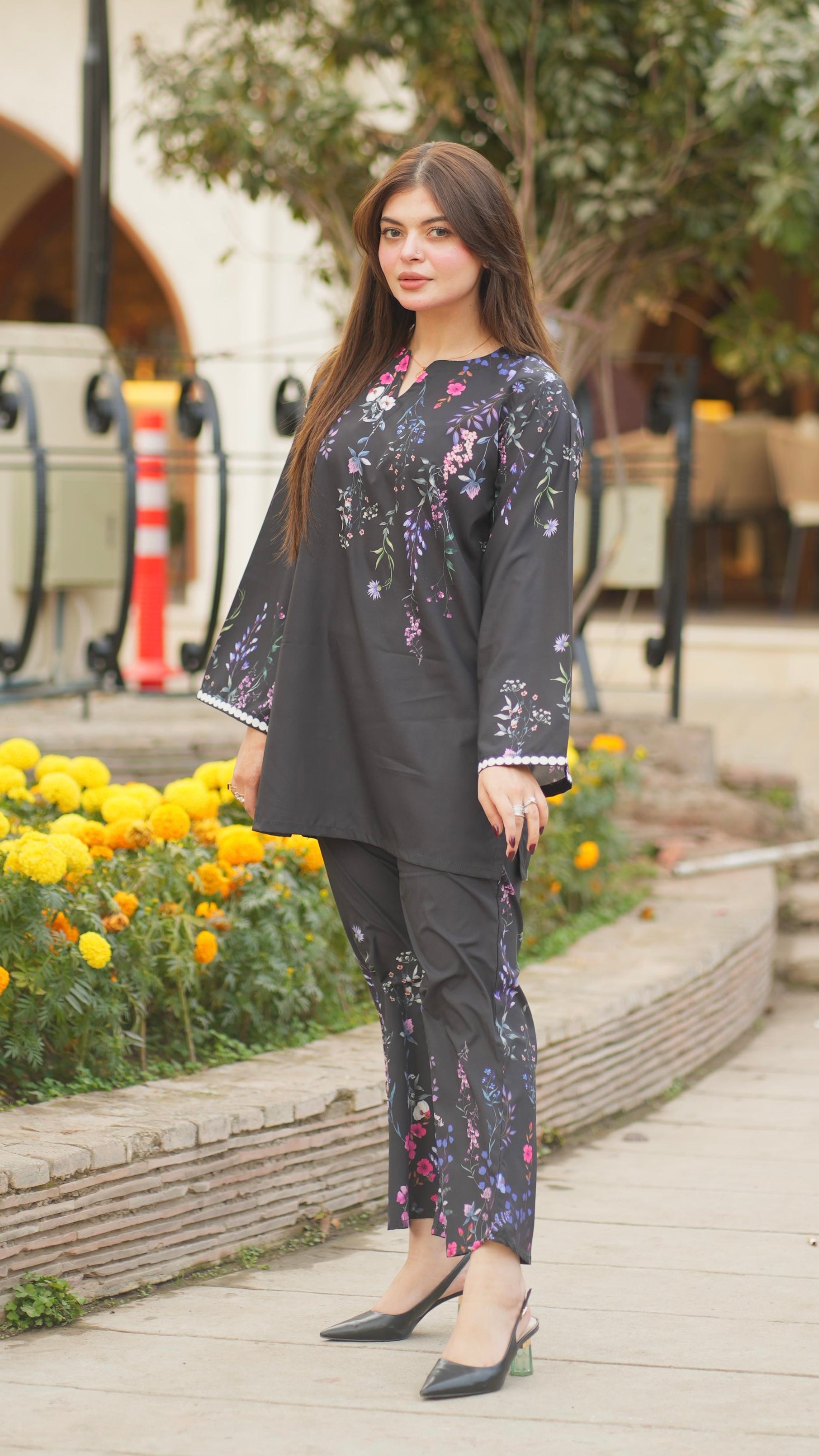 Dhaga Stitched 2 Piece Crepe Collection'2025-Jugnu