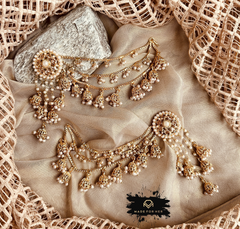 Made For Her-Mystic Sahara Drop Earrings - Champagne - KIA1001