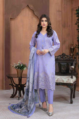 Mehnaz by Tawakkal Unstitched 3 Piece Banarsi Lawn Suit-M-8691