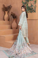Mehnaz by Tawakkal Unstitched 3 Piece Banarsi Lawn Suit-M-8692