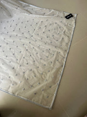 Deck Up Organza Dupatta - Silver