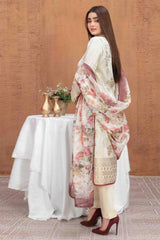 Mehnaz by Tawakkal Unstitched 3 Piece Banarsi Lawn Suit-M-8779