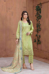 Mehnaz by Tawakkal Unstitched 3 Piece Banarsi Lawn Suit-M-8780