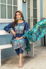Dastak by Tawakkal Unsitched 3 Piece Lawn Suit-D-8845