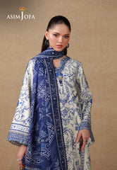 Silk Grandeur By Asim Jofa Unstitched 3 Piece Winter Suit-AJULSC-05