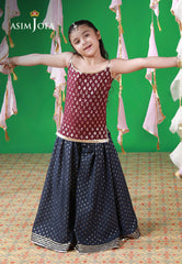 Asim Jofa Stitched Luxury Formals Kids Suit-AJKL-02