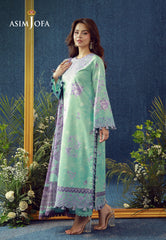 Aj Prints By Asim Jofa Unstitched 3 Piece Emb Cambric Suit-AJUBEP-09
