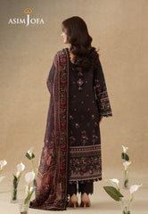 Aj Prints By Asim Jofa Unstitched 3 Piece Emb Cambric Suit-AJUBEP-06