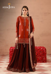 Asim Jofa Stitched Festive Formals Suit-AJULFH-03