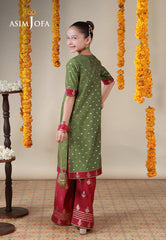 Asim Jofa Stitched Luxury Formals Kids Suit-AJKL-11